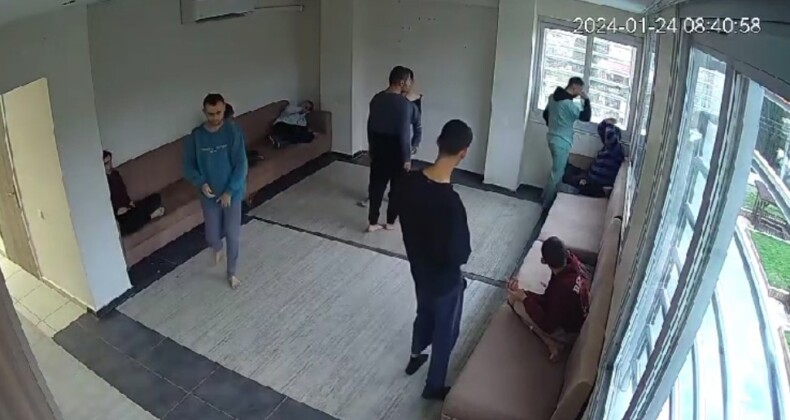 Bakımevindeki dayak dehşeti kamerada