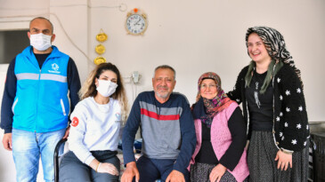 Büyükşehir Cevdet Amca’yı yalnız bırakmadı