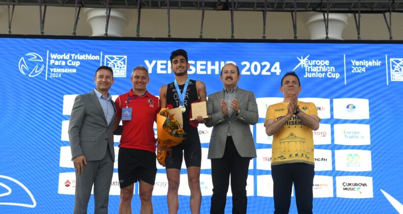 Yenişehir’deki Dünya Paratriatlon Kupası’nda tarih yazıldı