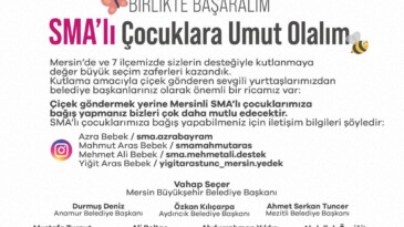 “Tebrik İçin SMA’lı bebeklere bağış yapın”