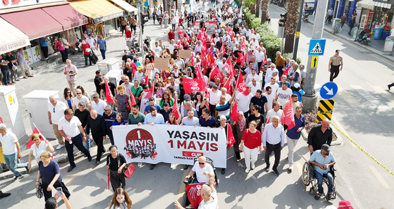 Başkan Boltaç, 1 Mayıs’ta işçilerle beraber yürüdü