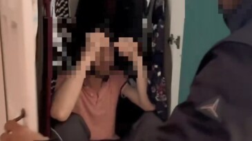 Aranan şahıs bu kez dolaptan çıktı