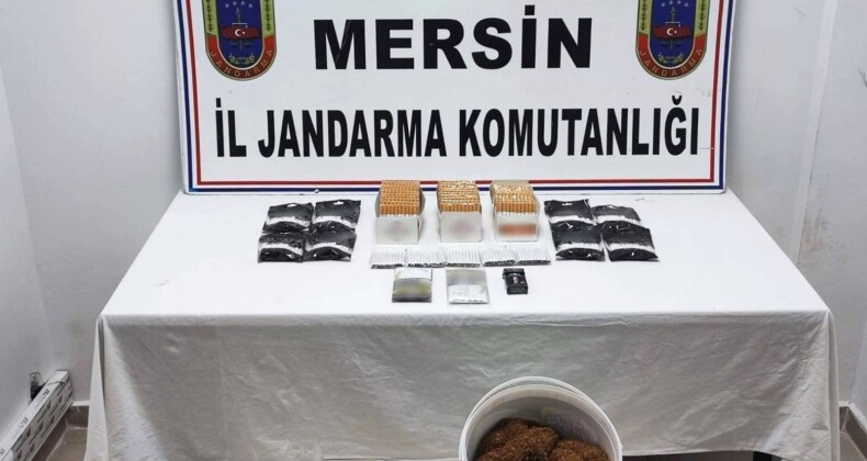 Mersin’de kaçak makaron operasyonu: 2 gözaltı