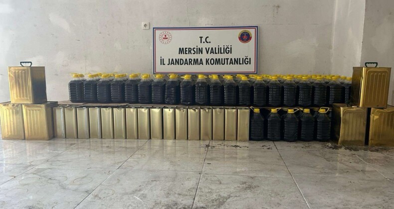 Mersin’de sahte zeytinyağı operasyonu