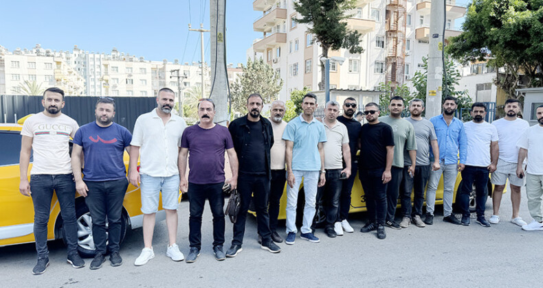 Mersin’de taksiciyi alıkoyan biri kadın 2 kişi yakalandı