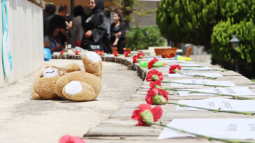 Mersin’de ‘Uluslararası Çatışma Kurbanı Masum Çocuklar Günü’ etkinliği düzenlendi