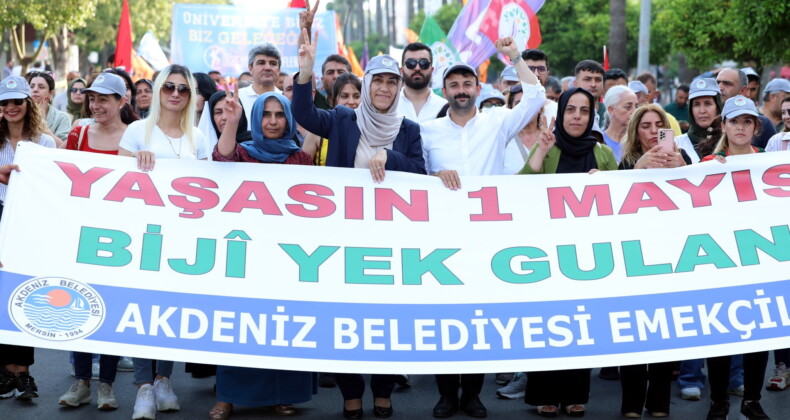 Sarıyıldız ve Arslan, 1 Mayıs coşkusuna ortak oldu
