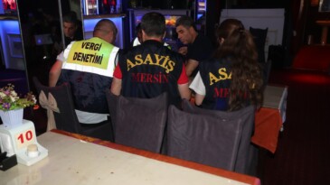 Mersin’de iş yerlerine denetimde aranan şahıs yakalandı