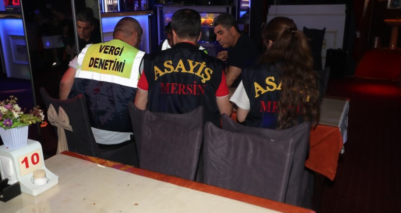 Mersin’de iş yerlerine denetimde aranan şahıs yakalandı