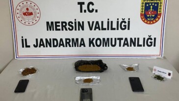 Mersin’de uyuşturucu operasyonu: 5 tutuklama