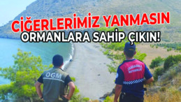 Mersin’de ormanlık alanlar denetleniyor