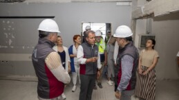 ‘Kent Müzesi’ yapılacak Taş Bina’da restorasyon çalışmaları sürüyor