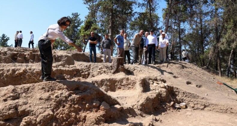 Yumuktepe Höyüğü’nde kazı çalışmaları sürüyor
