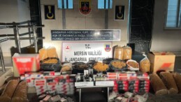 Silifke’de Kaçak 34 Bin Adet Makaron Ele Geçirildi