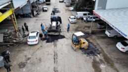 Silifke Sanayi Sitesi yolları bakıma alındı