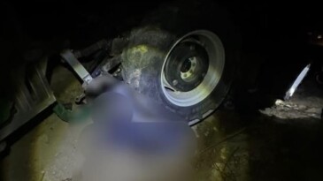 Traktörün Altında Kalan Sürücü Hayatını Kaybetti