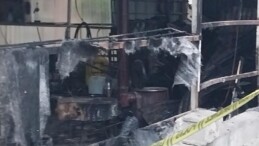 İş yerinde uyuyan genç yanarak hayatını kaybetti
