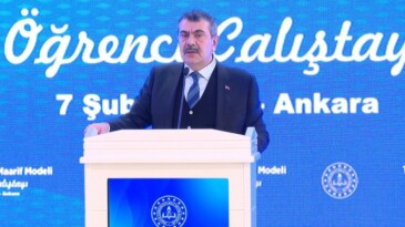 Bakan Tekin, “Felsefemizi Değiştirmiş Olduk”