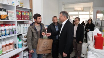 Başkan Turgut’tan Atayurt Esnafına Ziyaret