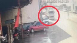 Kamyonun kasası çocuklara çarptı