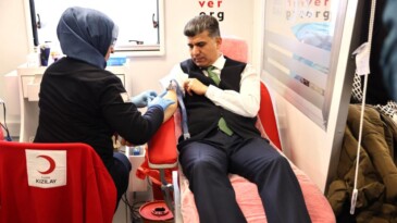 Şener’den Kan Bağışına Destek