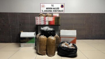 Akdeniz’de Kaçak Makaron Operasyonu