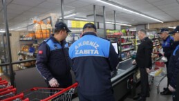 Akdeniz Zabıtasından Zincir Market Denetimi