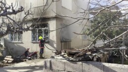 Mut’ta Evde Çıkan Yangın Korkuttu