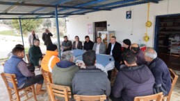 Başkan Turgut, Sıkıntıları Yerinde Tespit Ediyor