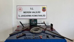 Mersin’de Define Ararken Suçüstü Yakalanan Kişi Tutuklandı