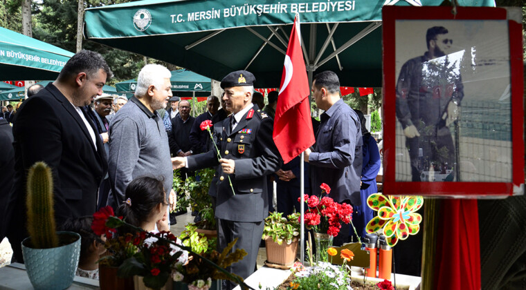 Mersin’de Şehitler Unutulmadı