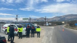 Mut’ta Trafik Ekiplerinden Denetim