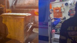 Çöp Aracı ile Konteyner Arasında Eli Sıkıştı