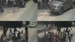 Mersin’de Dehşet Anları: Araçlarını İnsanların Üzerine Sürdüler
