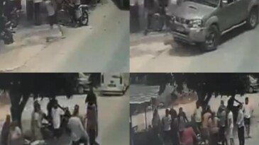 Mersin’de Dehşet Anları: Araçlarını İnsanların Üzerine Sürdüler