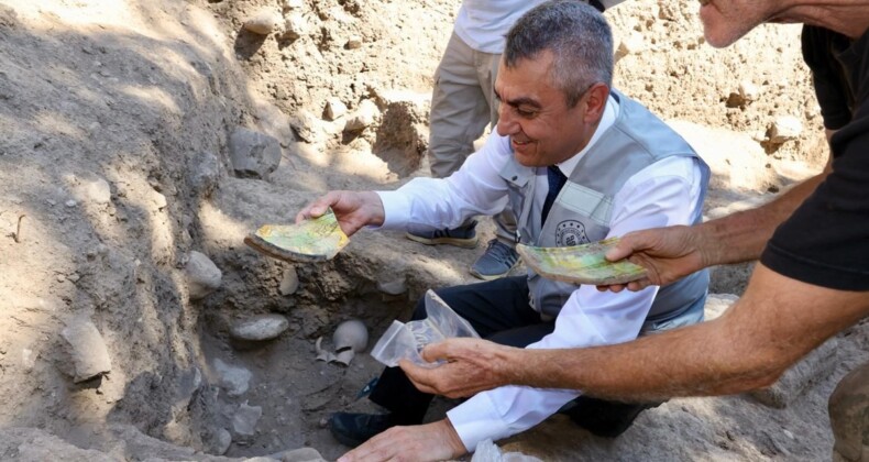 Yumuktepe Höyüğünde arkeolojik kazılar sürüyor