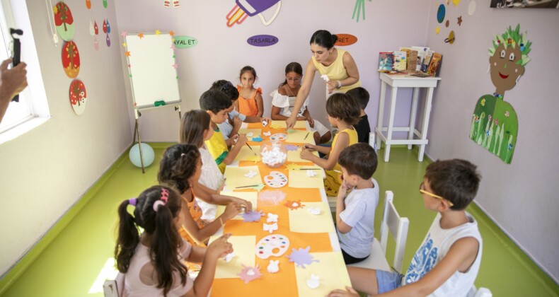 Atakent Çocuk Hobi Atölyesi ilgi görüyor
