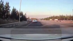 Trafik canavarı ters yönden geldi, kazalara neden oldu