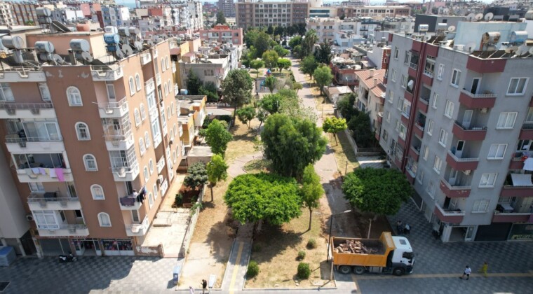 Manolya Parkı baştan sona yenileniyor