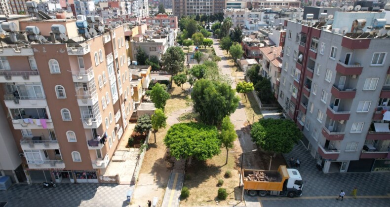 Manolya Parkı baştan sona yenileniyor