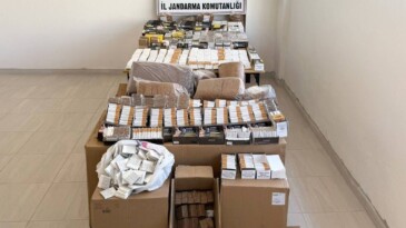 Binlerce makaron ele geçirildi: 4 gözaltı