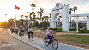 Mersin’de pedallar sürdürülebilir ulaşım için çevrildi