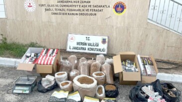 Kaçak sigara ticareti yapan şüpheli yakalandı