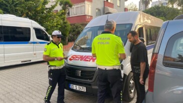 Mersin’de okul servislerine sıkı denetim