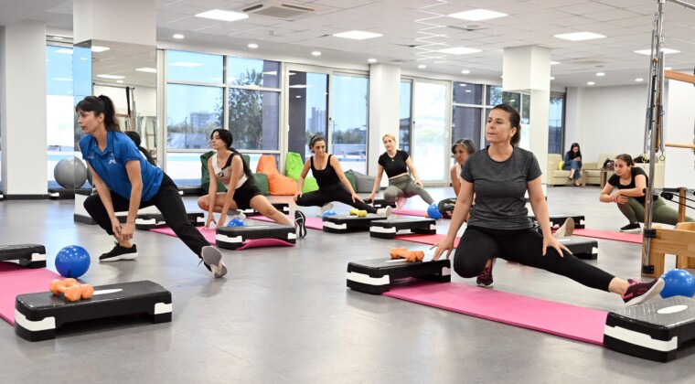 Mersin’de kadınlara ücretsiz pilates desteği