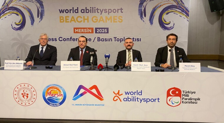 Mersin, ‘Dünya Bedensel Engelliler Plaj Oyunları’na ev sahipliği yapacak