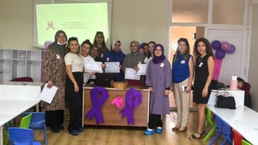 Erdemli’de meme kanseri farkındalık etkinlikleri