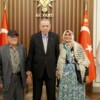Cumhurbaşkanı Erdoğan, Silifkeli Şehit Ailesini kabul etti