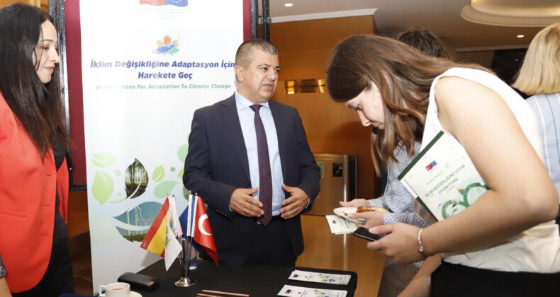 Mersin Büyükşehir Belediyesinin iklim projesine başarı plaketi