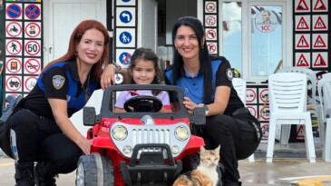 Çocuklara uygulamalı trafik eğitimi